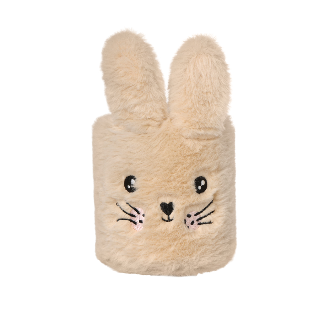 Lulubug Handmade Plüsch Stiftebecher „Hase Hoppy“, beige