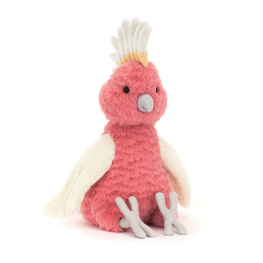 Jellycat Squawkatoo Kuscheltier Kakadu 25 cm 