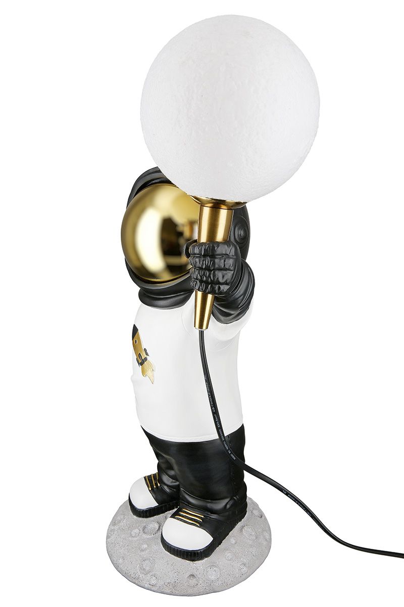 Gilde Handwerk LED Leuchte/Figur Astronaut "Apollo" 
