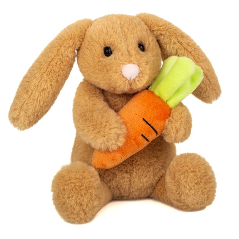 Teddy Hermann Häschen Lilly - Hase mit Möhre - Karotte 23cm