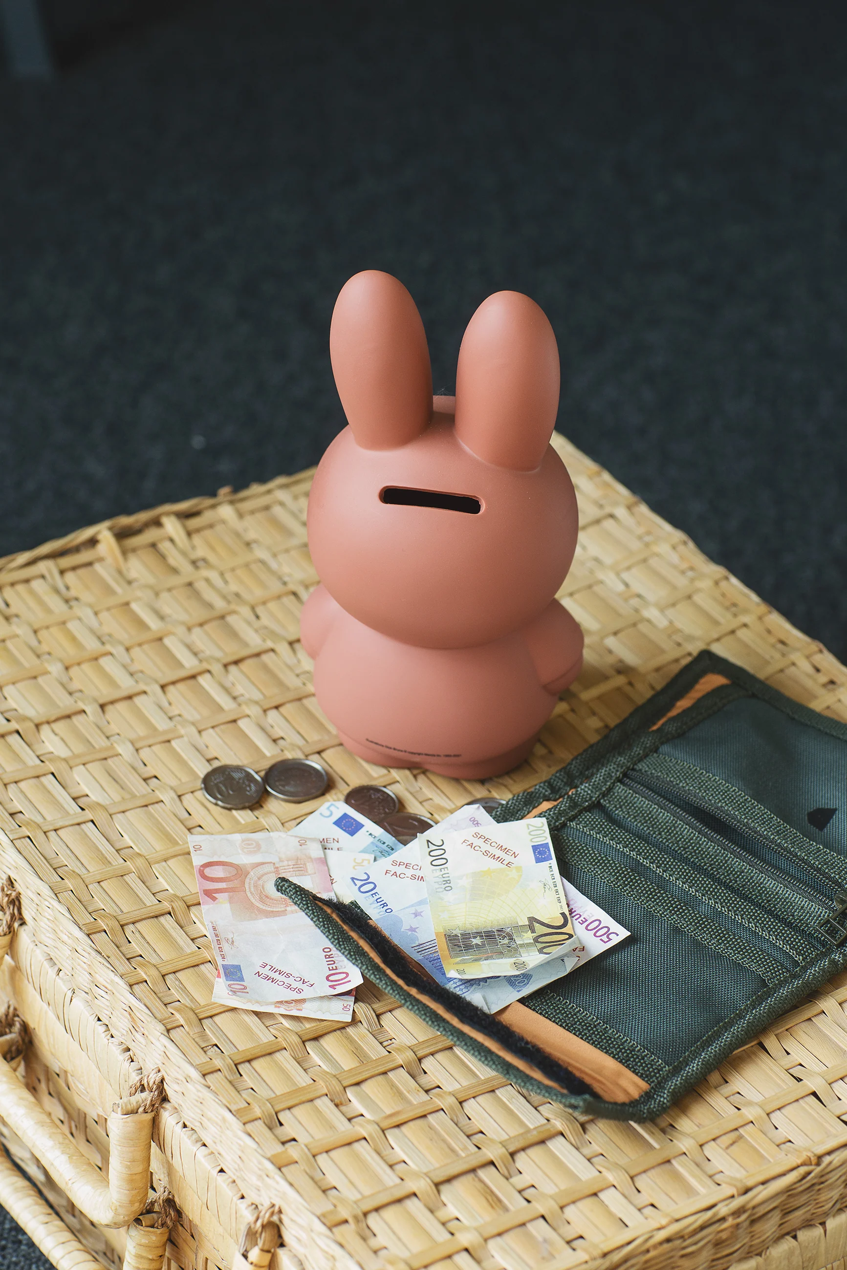 Atelier Pierre Miffy Money Box - Miffy Hase Spardose  Höhe 19 cm Terra