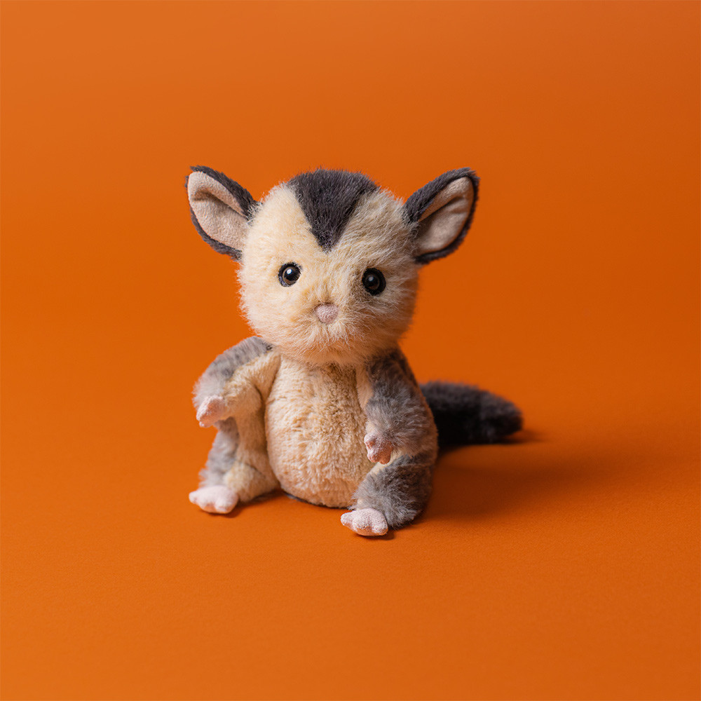Jellycat Lolly Sugar Glider - Kurzkopfgleitbeutler - 14cm x 14cm x 6cm