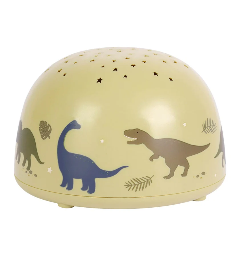 A Little Lovely Company Projektorlampe: Dinosaurier