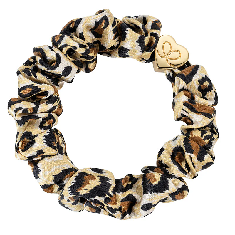 by Eloise Silk Scrunchie · Leopard · Haargummi  