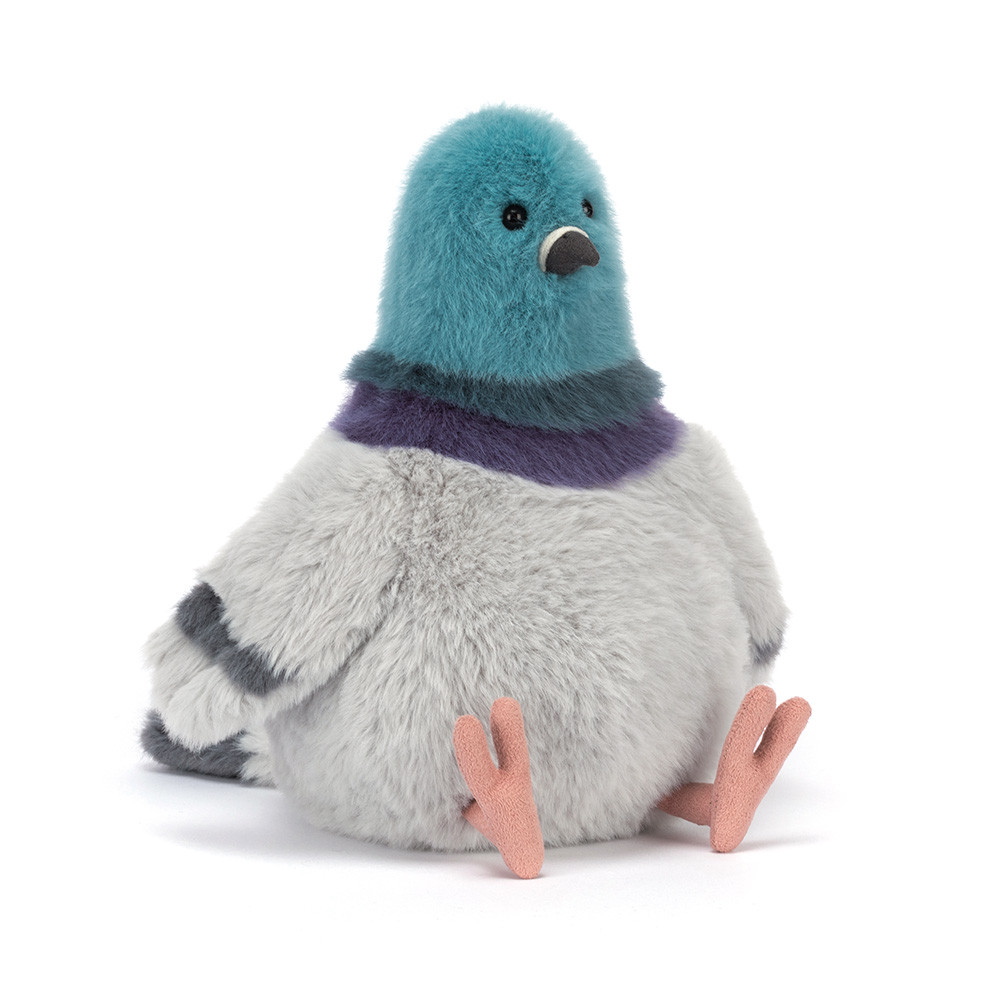 Jellycat Strutton Pigeon - Stadttaube limitiert!! - 22cm x 12cm x 14cm - Sitzhöhe 20cm