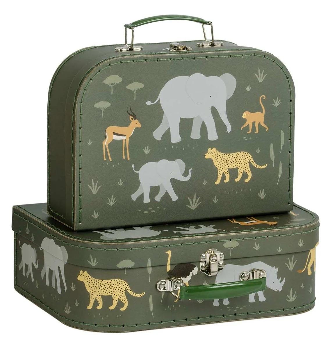 A Little Lovely Company Kofferset Savanne