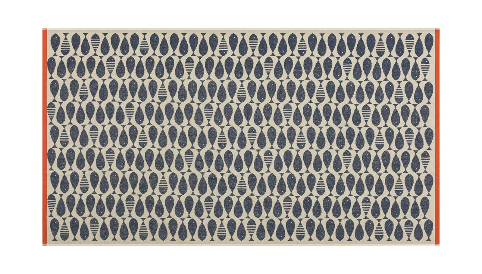 David Fussenegger Playa Frottee Strandtuch Sardines 100x180 cm