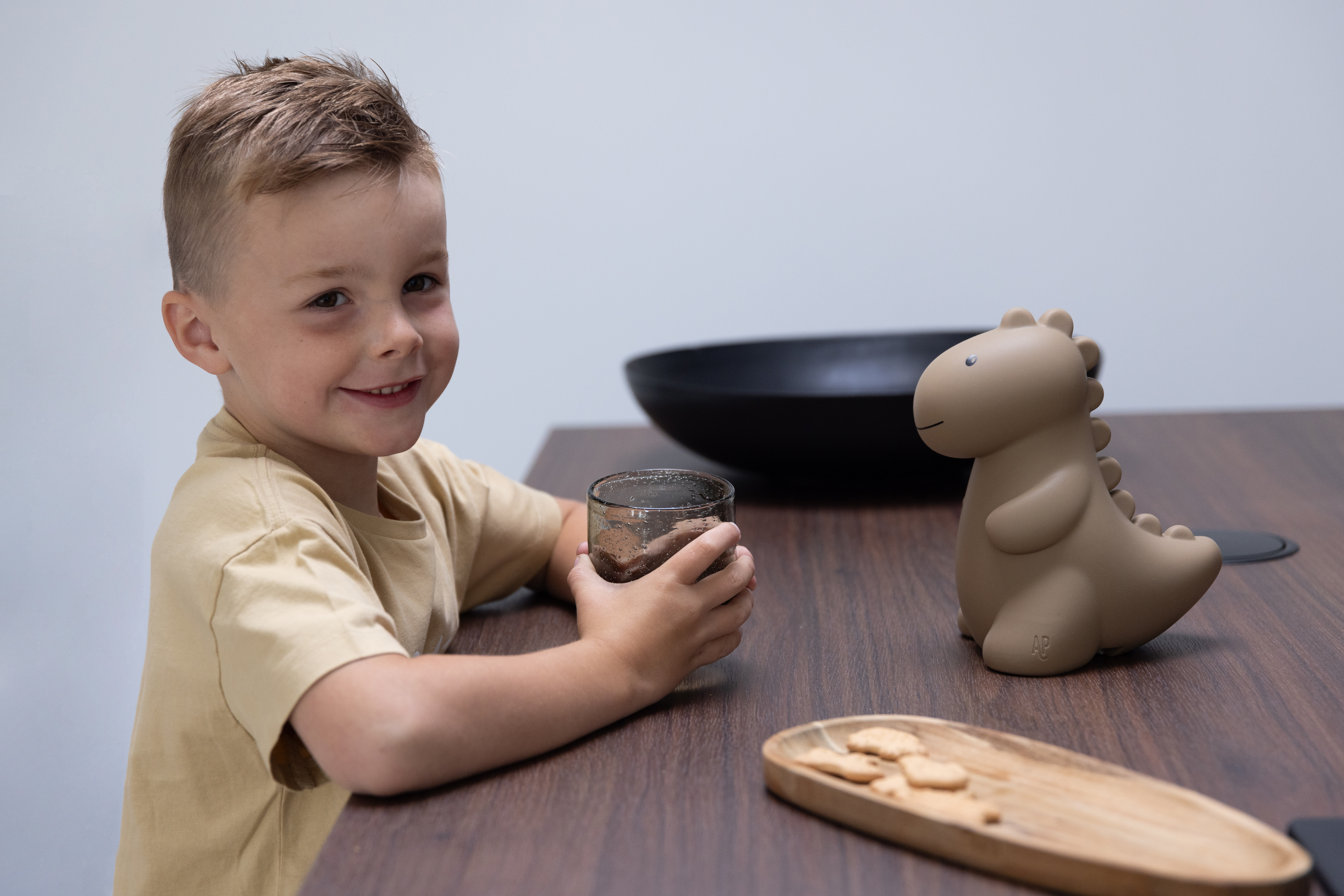 Atelier Pierre Jeroom Dino Clay  Nachtlampe wiederaufladbar Höhe 20 cm 