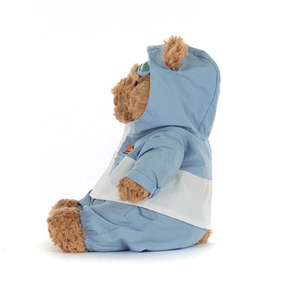 Jellycat Bartholomew Bear „Snow Suit“ Schneeanzug Christmas Bär 26cm x 12cm x 8cm