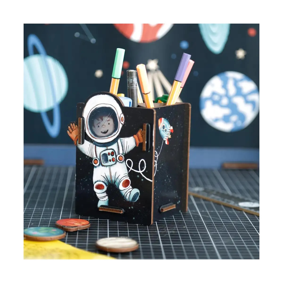 Werkhaus Stiftebox Astronaut