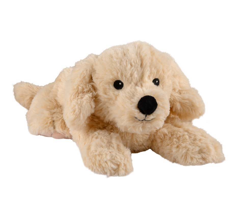 Warmies Golden Retriever Wärmekissen mit Hirsekorn Lavendel Füllung
