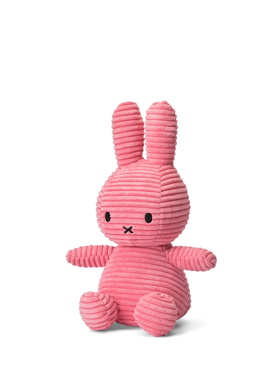 Bon Ton Toys Miffy Corduroy - Cord Hase in Bubblegum Pink 23 cm  
