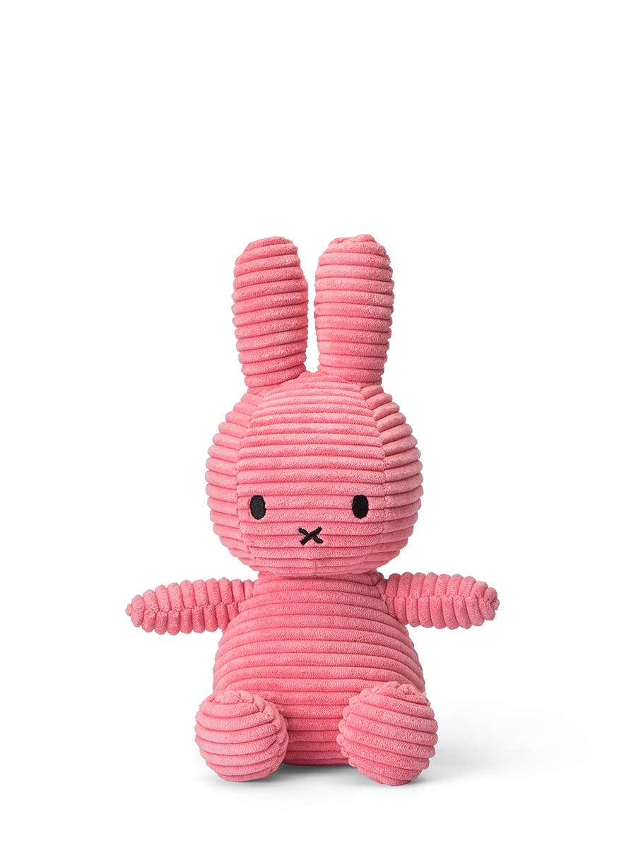 Bon Ton Toys Miffy Corduroy - Cord Hase in Bubblegum Pink 23 cm  