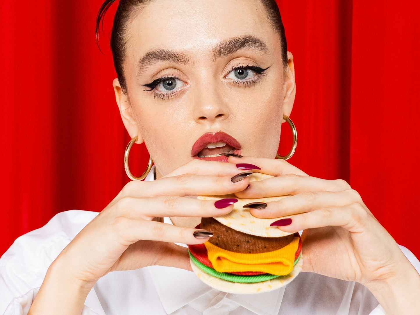 Eat My Socks Erwachsene Cheeseburger