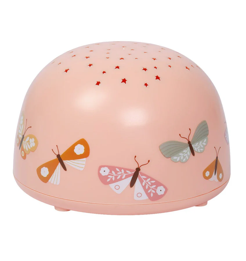 A Little Lovely Company Projektorlampe: Schmetterlinge