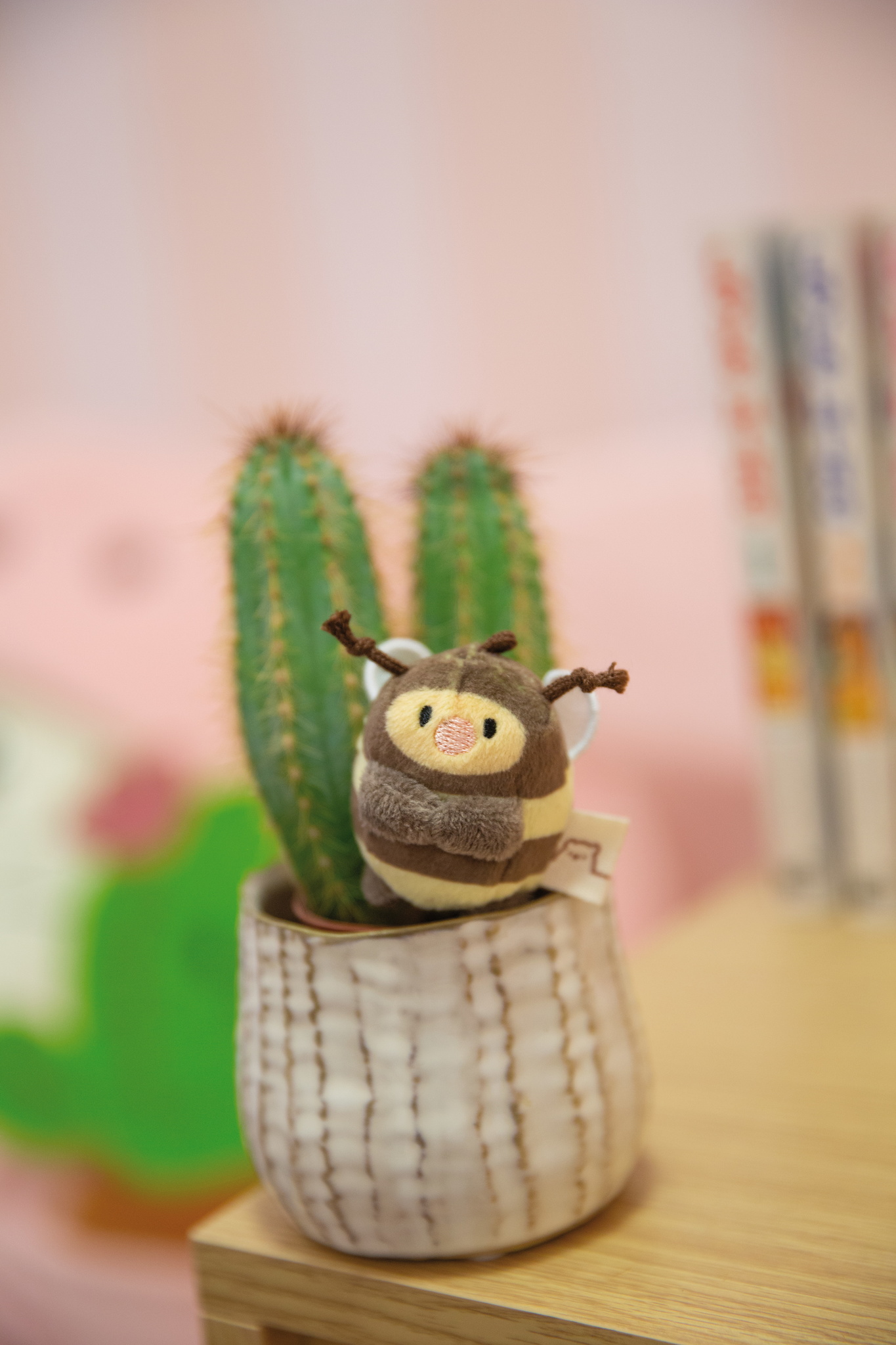 Nici Kuscheltier mymochi minis Biene Beenie 5cm          