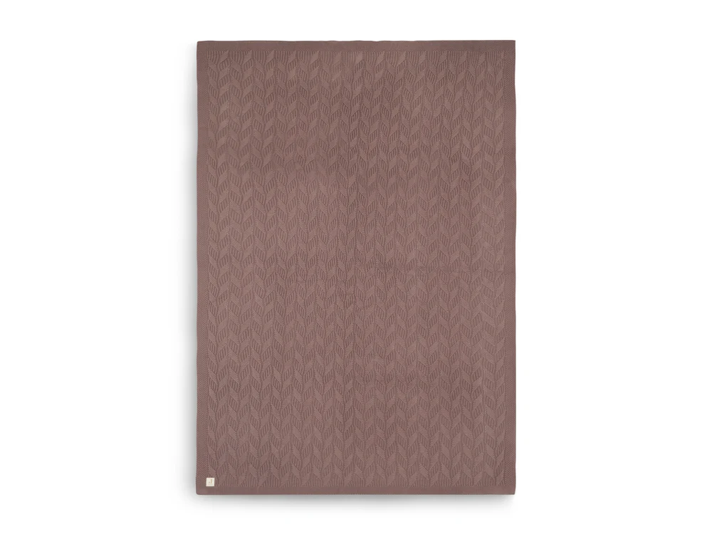 Jollein Babydecke - Decke Wiege 75x100cm Spring Knit Chestnut