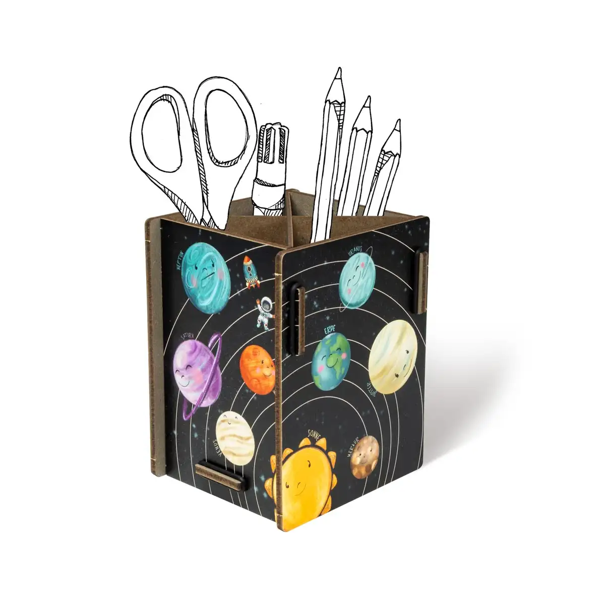 Werkhaus Stiftebox Sonnensystem