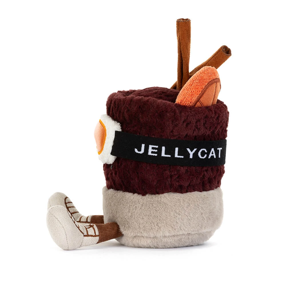 Jellycat Amuseables Mullover Spiced Drink - Glühwein  Punsch Becher 