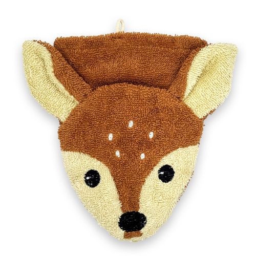 Fürnis BIO Waschlappen Reh Ronja groß 13x16cm 
