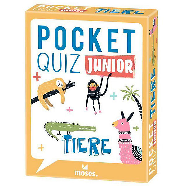 Moses Verlag - Pocket Quiz Junior Tiere