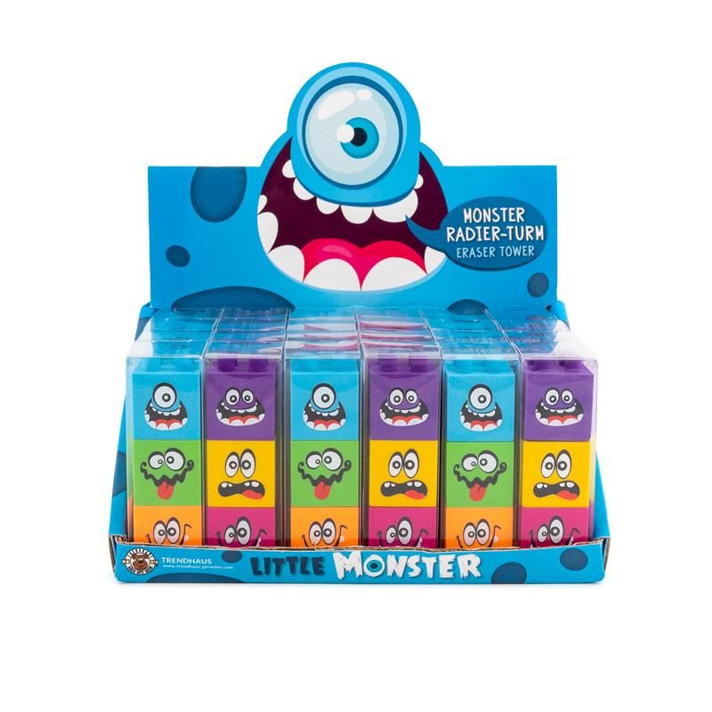 Little Monster Radierturm 3er Set