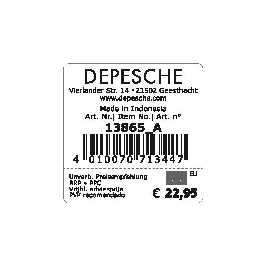 Depesche Germany -  TOPModel Plüsch Drache Grün DRAGON LOVE  