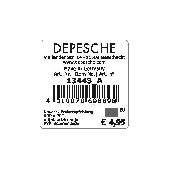 Depesche Germany TOPModel Stickerworld VIVA VIOLET 
