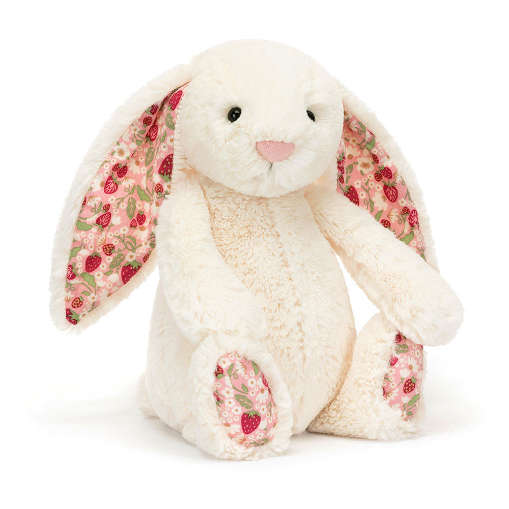 Jellycat Blossom Cream Bunny 'Berry' - Beeren Hase 18cm
