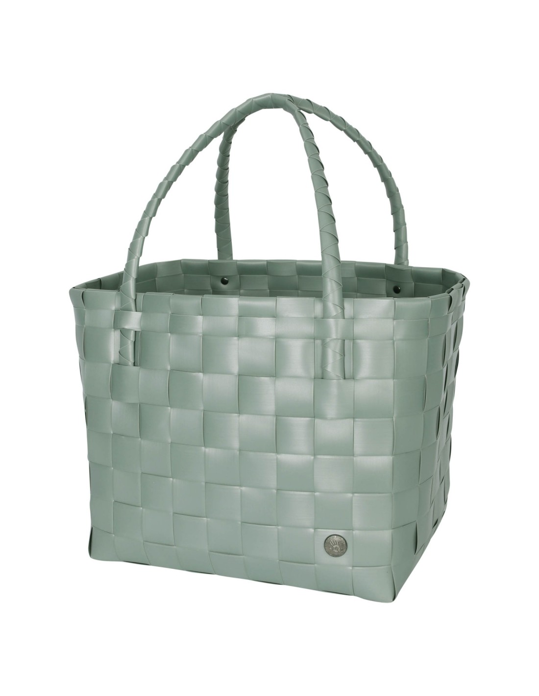 Handed By Paris - Shopper - Einkaufskorb Farbe Sage Green