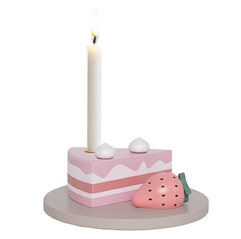 Jabadabado Geburtstagsdekoration / Erdbeerkuchen