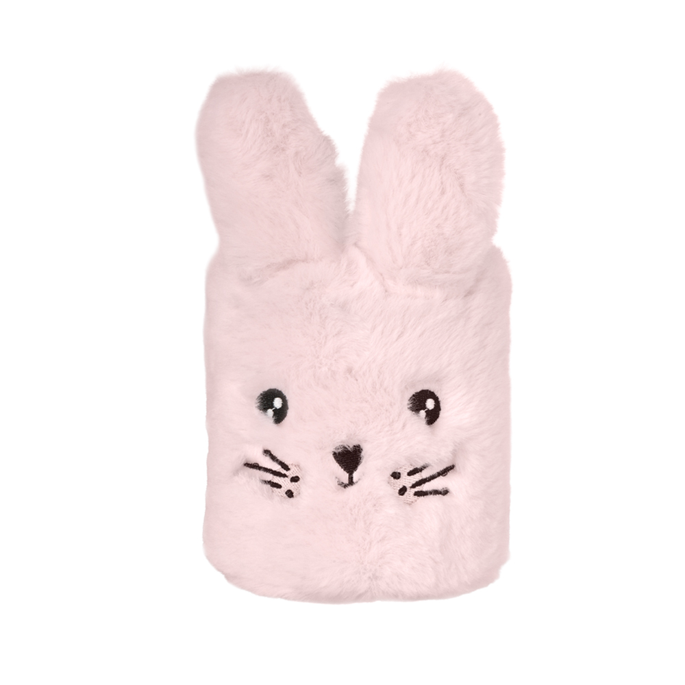 Lulubug Handmade Plüsch Stiftebecher „Hase Hoppy“, rosé