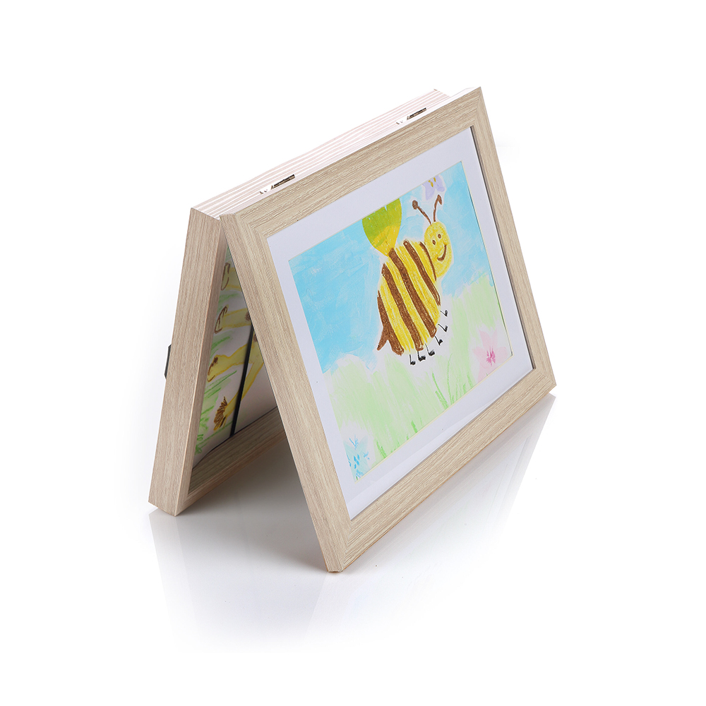  Lulubug Handmade Kinderkunst Bilderrahmen mit Aufbewahrung „Natur“ 