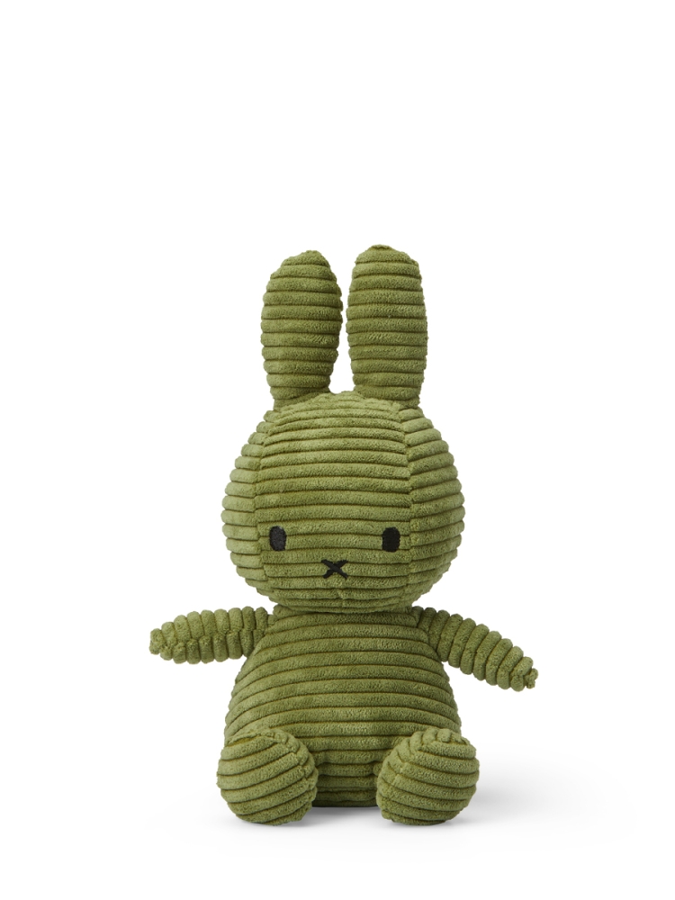 Bon Ton Toys Miffy Corduroy - Cord Hase in Olive Green 23 cm
