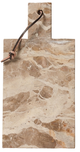 Au Maison Hackbrett Schneidebrett aus Marmor 30x15 cm 
