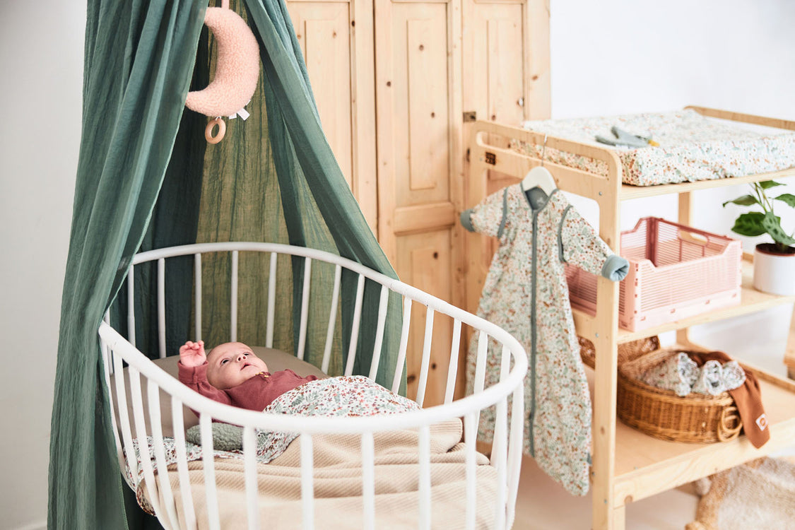 Jollein Kuscheldecke - Babydecke - Decke für die Wiege gestrickt in Nougat - Beigebraun 75x100 cm 