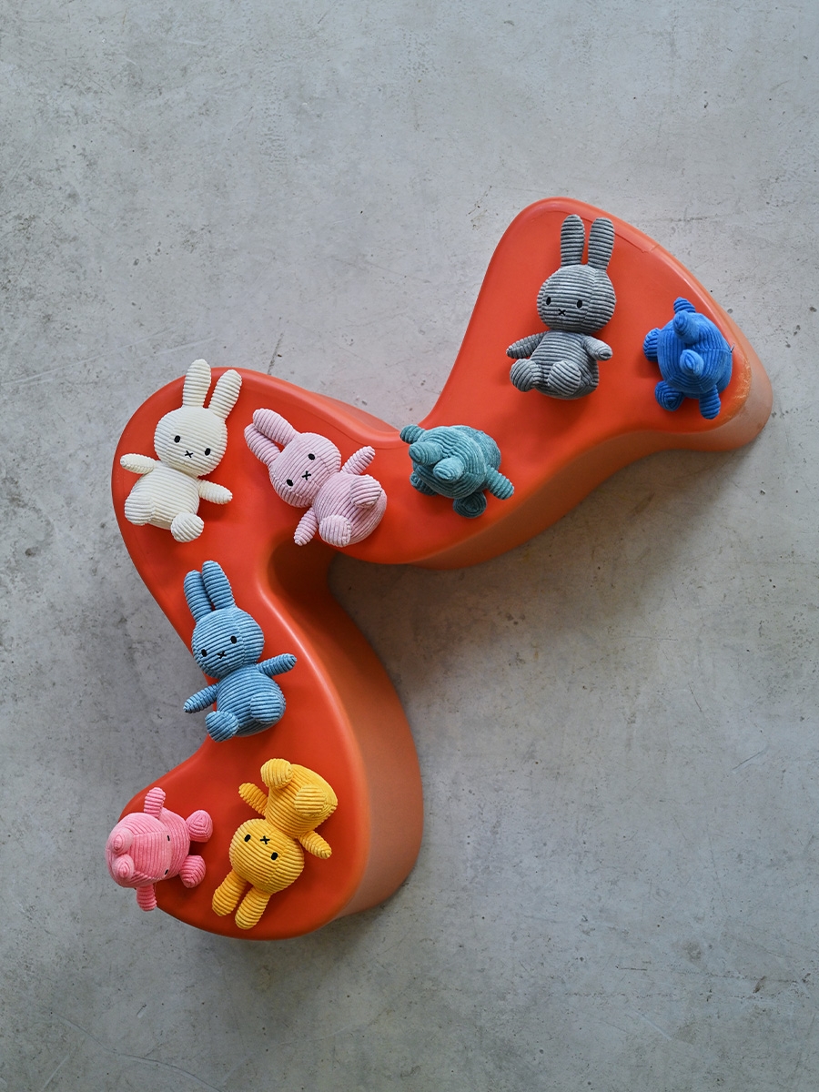 Bon Ton Toys Miffy Corduroy - Cord Hase in  Pink 23 cm  