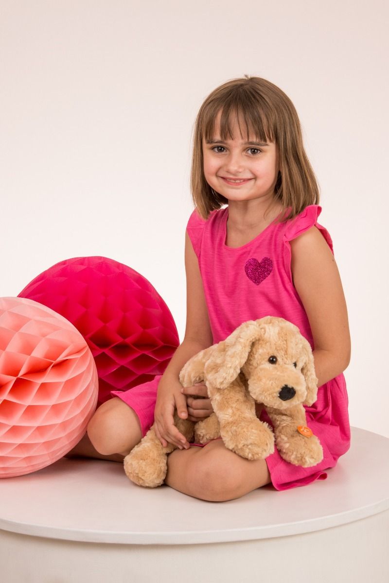 Teddy Hermann Schlenkerhund beige 40 cm