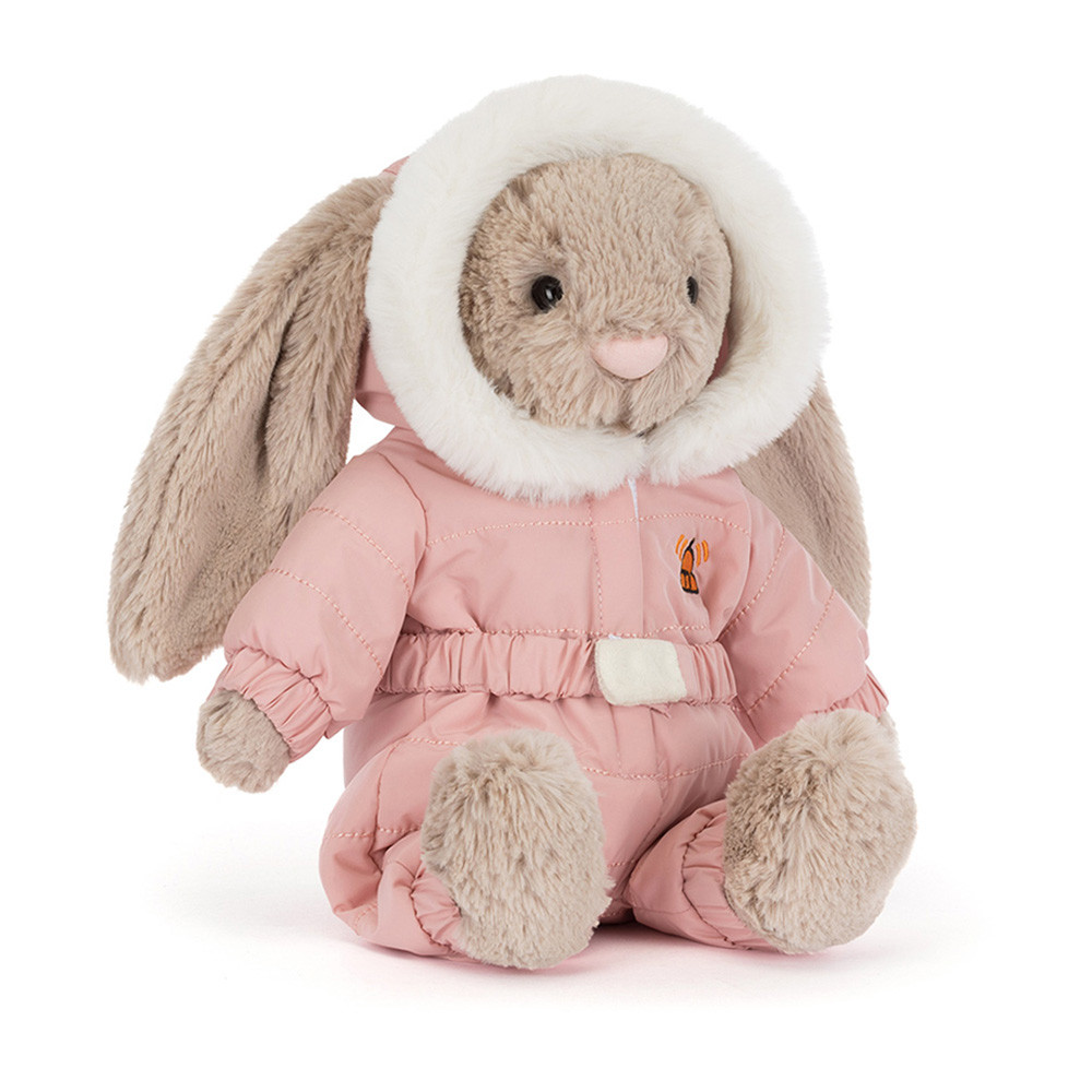 Jellycat Bashful Bunny „Snow Suit“ Christmas Hase mit Schneeanzug 31 cm