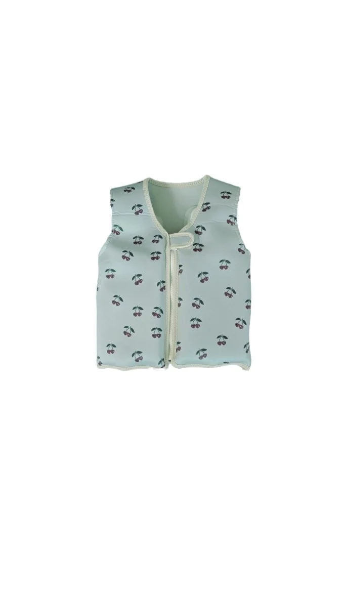 JEP KIDS - SLIPSTOP Schwimmweste - Cherry Green - Kirschen
