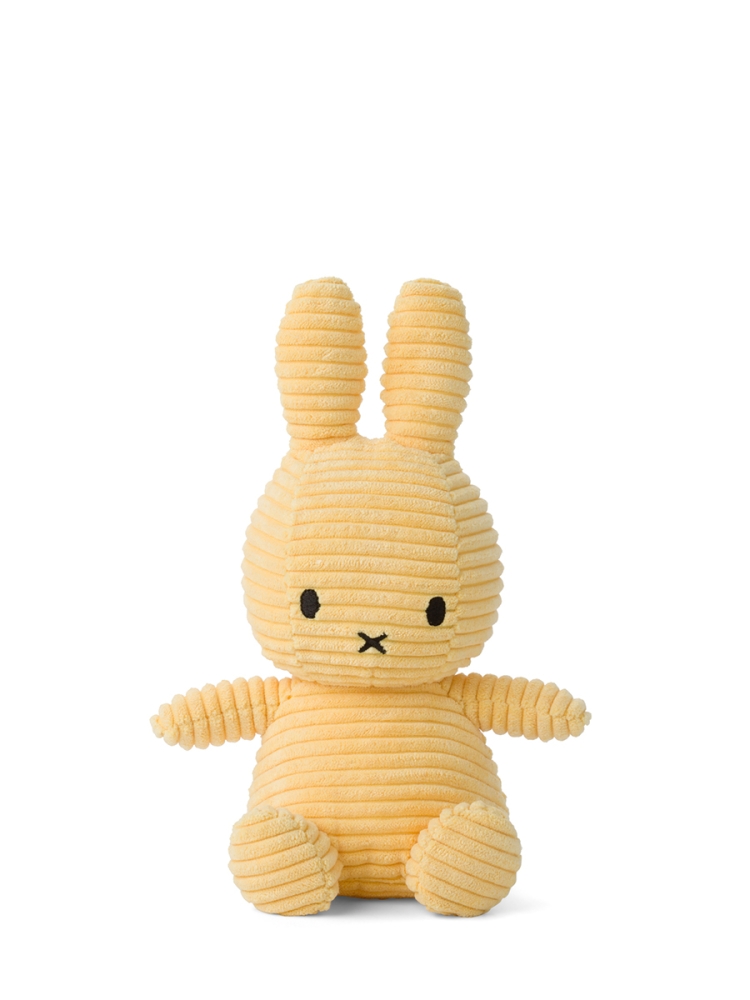 Bon Ton Toys Miffy Corduroy - Cord Hase in Buttercream hell Gelb 23 cm 