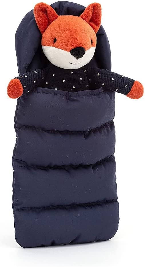 Jellycat Suggler Fox Fuchs mit Schlafsack 23 cm