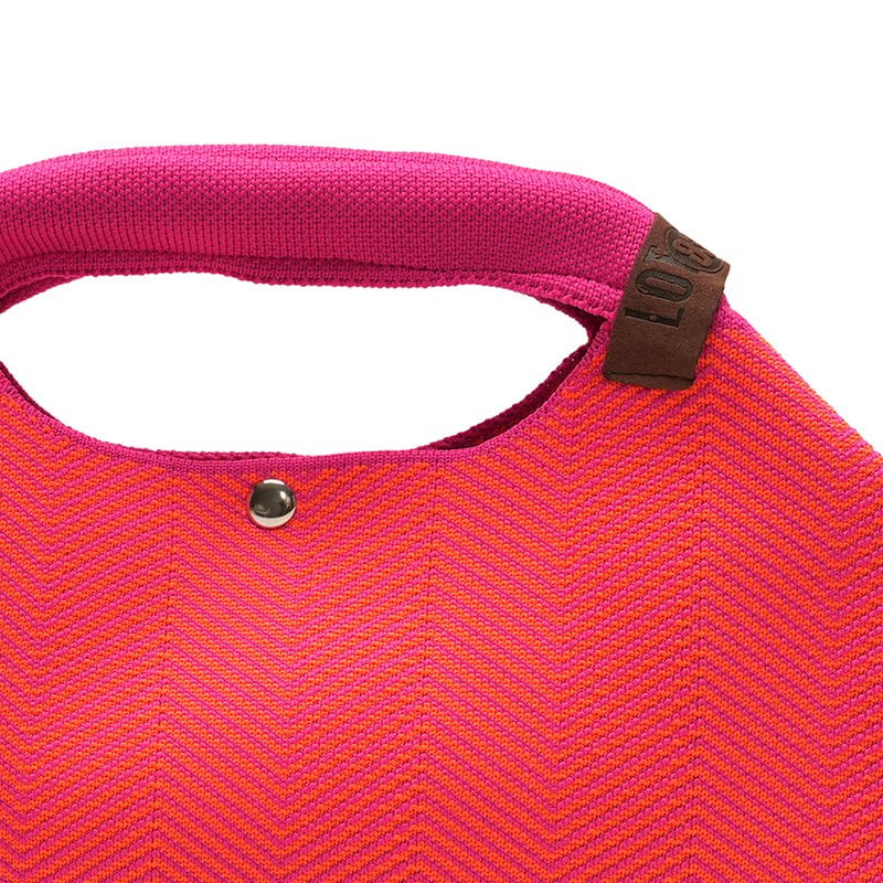 LOT83 Clutch Senna - Neon Pink mit Griff  