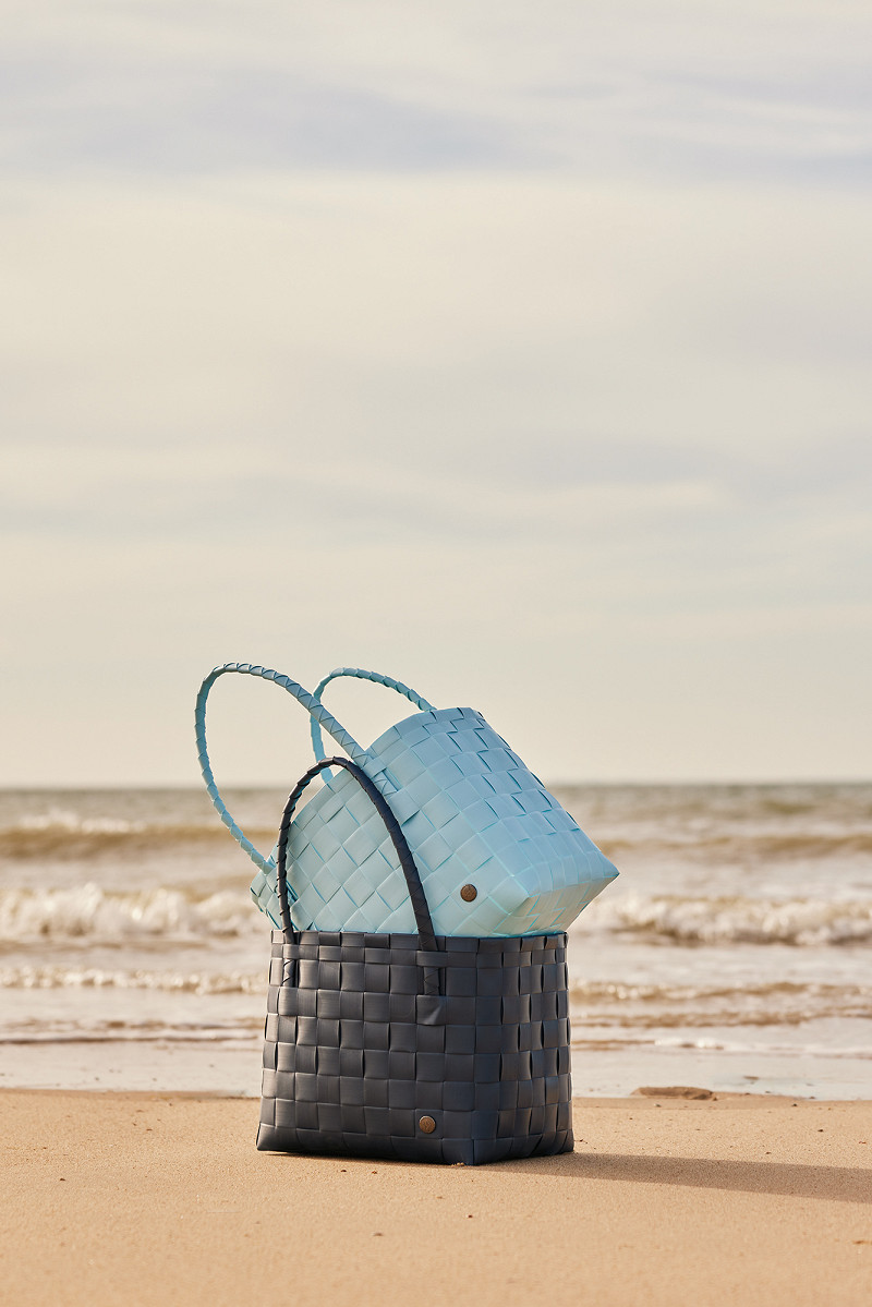 Handed By Paris - Shopper - Einkaufskorb Farbe Ocean Blue