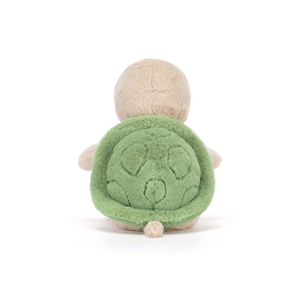 Jellycat Thimble Turtle - Baby Schildkröte 16cm x 9cm x 10cm - Sitzhöhe 13cm