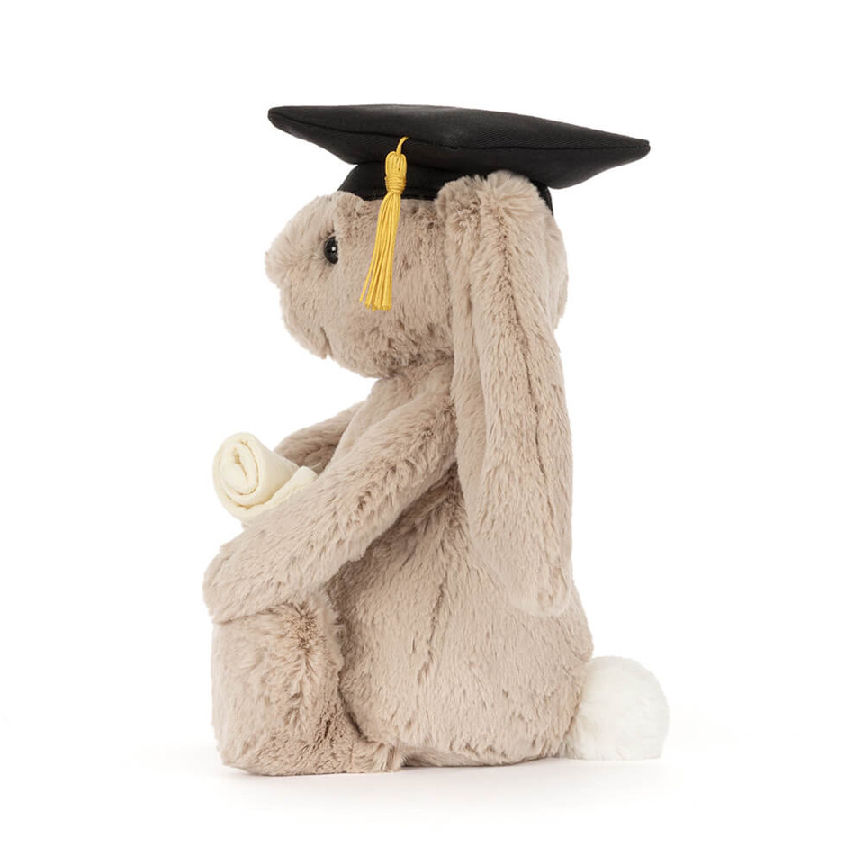 Jellycat Bashful Bunny im Graduation-Outfit