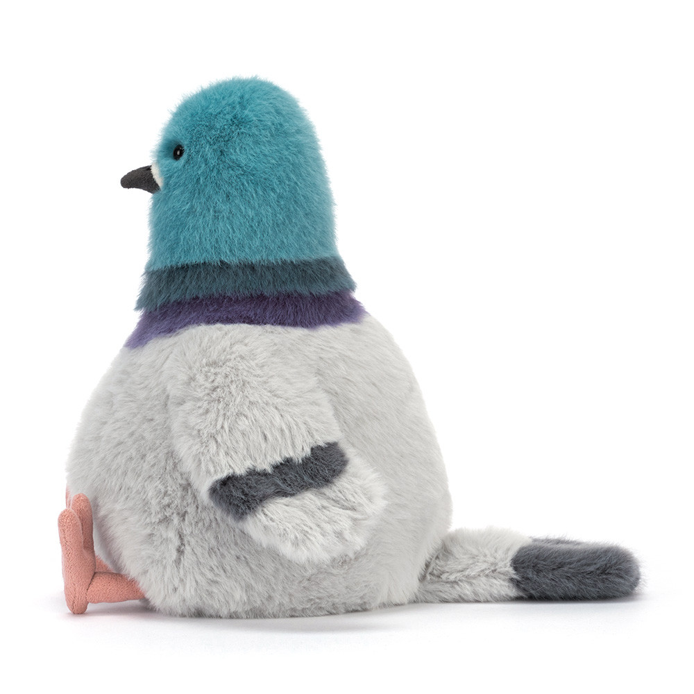 Jellycat Strutton Pigeon - Stadttaube limitiert!! - 22cm x 12cm x 14cm - Sitzhöhe 20cm