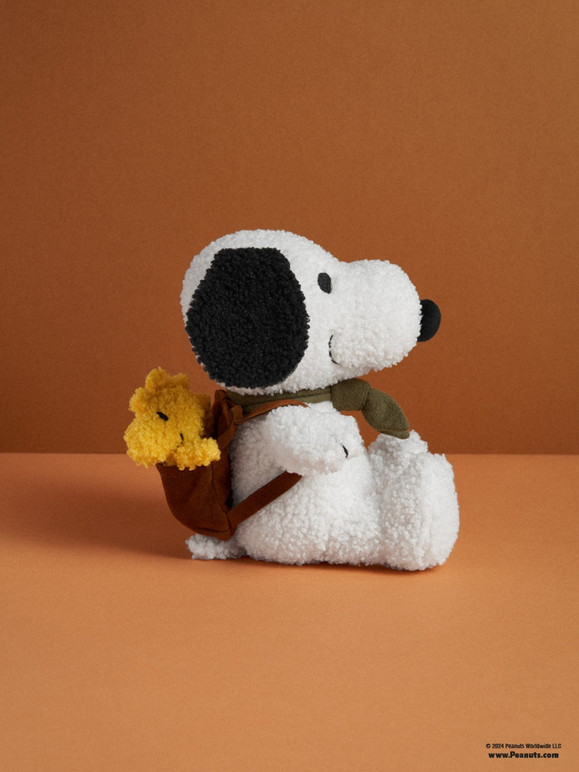 Bon Ton Toys Snoopy mit Woodstock im Rucksack 20 cm
