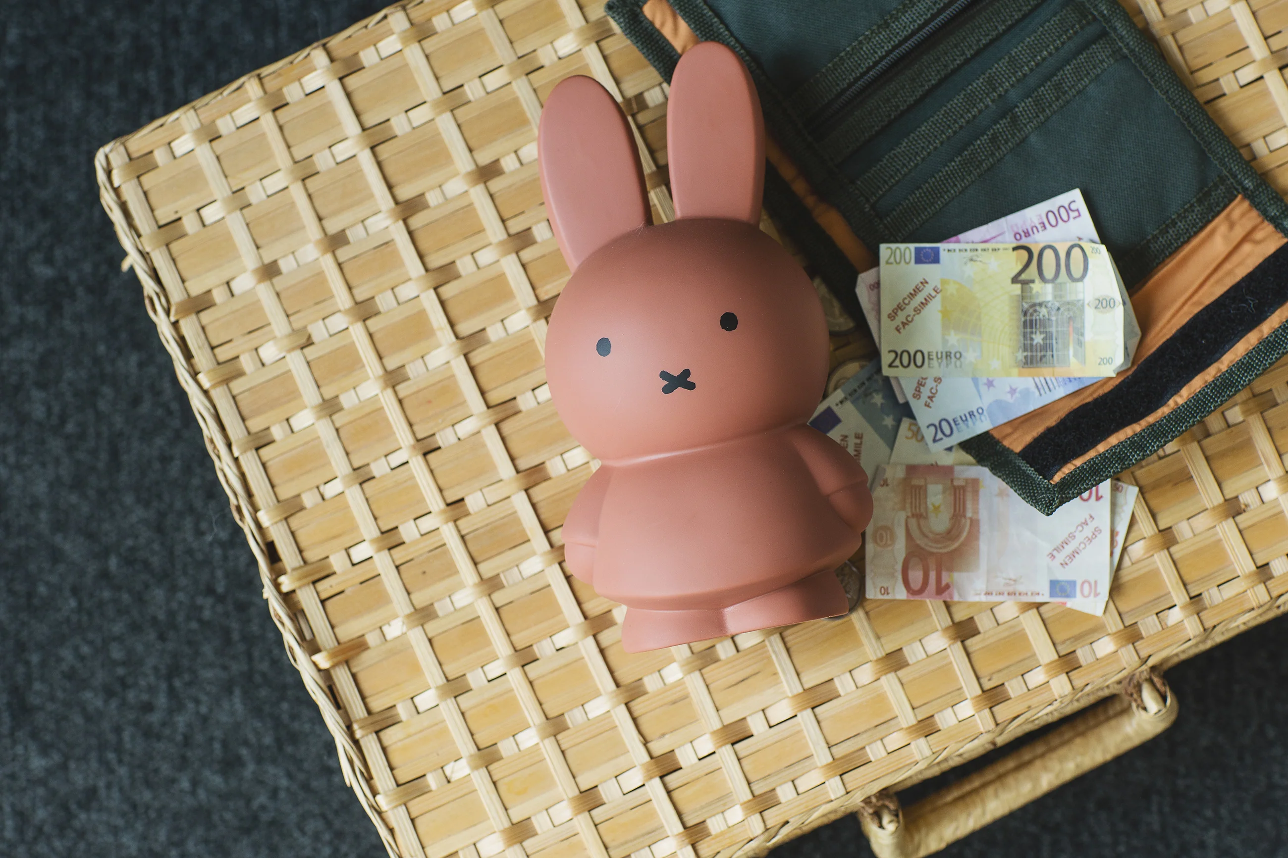 Atelier Pierre Miffy Money Box - Miffy Hase Spardose  Höhe 19 cm Terra