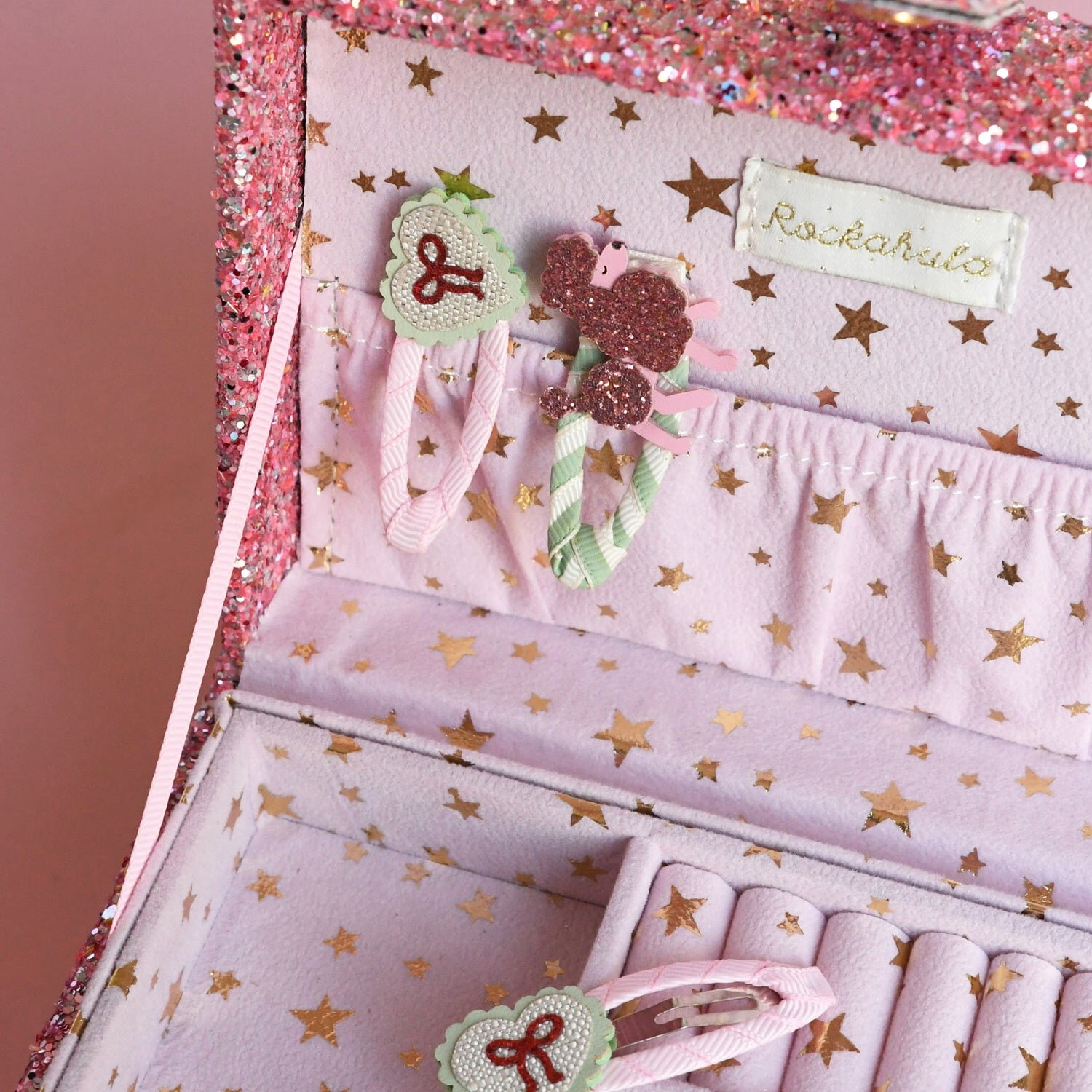 Rockahula Große Konfetti Glitzer Schmuckbox